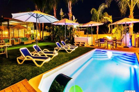 19434 מתחם חיצוני, וילה אקסודוס, וילה  בשדות מיכה וילות - Vila 4 U