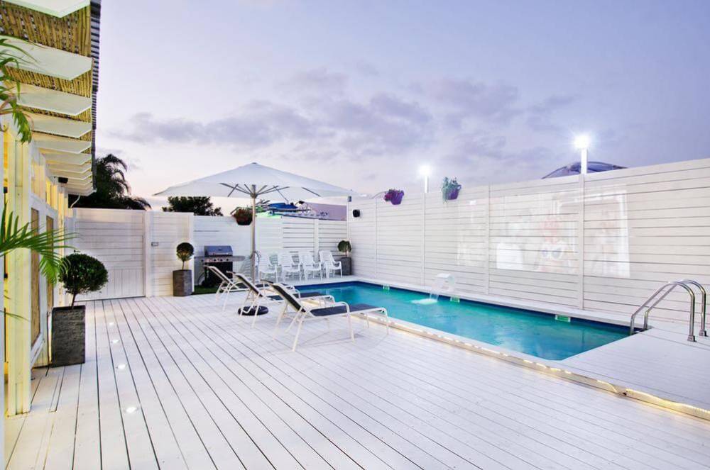 48281 חצר ובריכה, אחוזת ליר, וילה  בשדה יצחק וילות - Vila 4 U