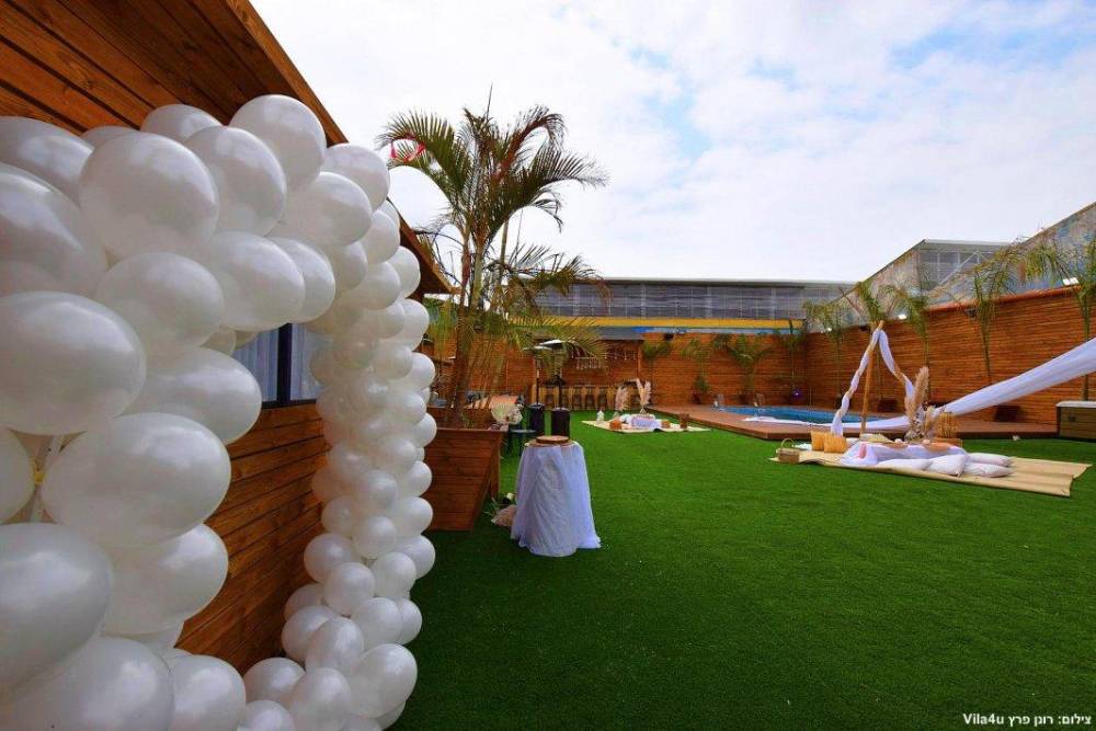 87332 מתחם חיצוני, Casa Event - קאסה איוונט, וילה  בנתניה וילות - Vila 4 U