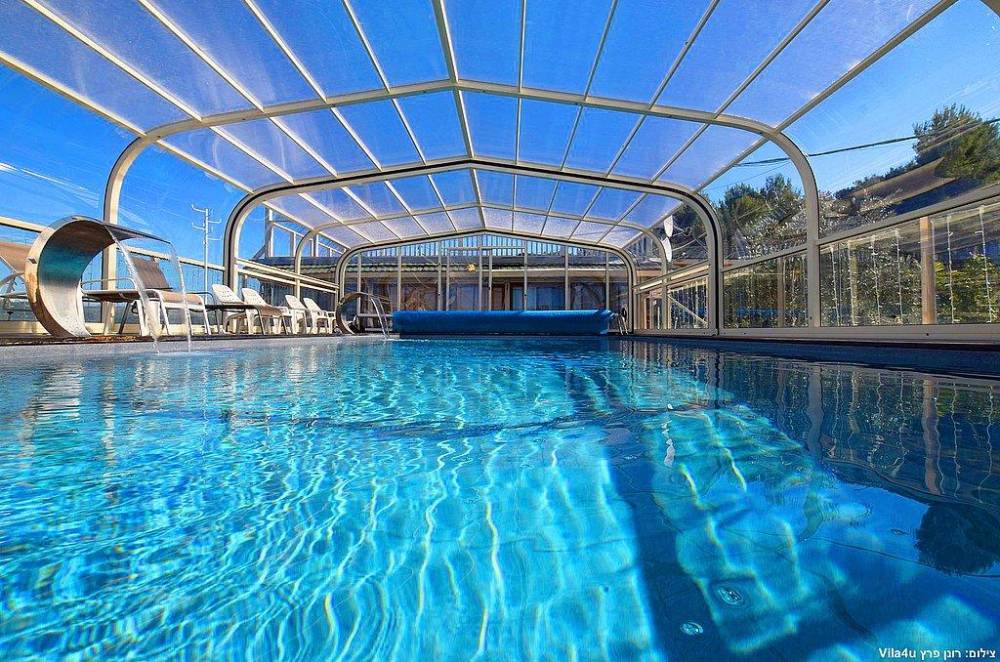 99248 המתחם בחורף, וילה הורייזן, וילה  בירכא וילות - Vila 4 U