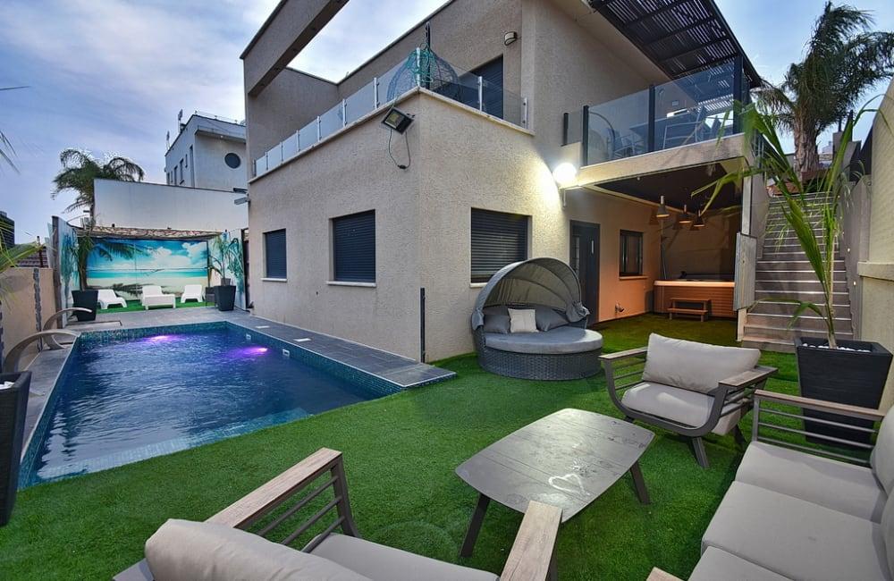 124195 מתחם חיצוני, וילה סיאלו בוטיק, וילה  בנוף כנרת וילות - Vila 4 U