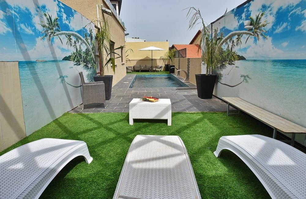 124198 מתחם חיצוני, וילה סיאלו בוטיק, וילה  בנוף כנרת וילות - Vila 4 U