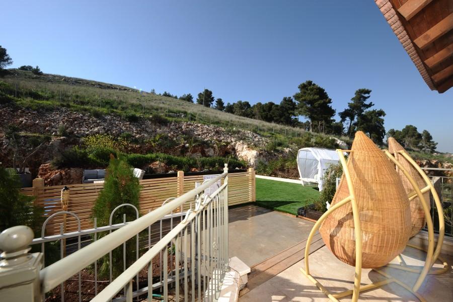 140476 חצר ובריכה, וילה נוף מולדת, וילה  בראש פינה וילות - Vila 4 U