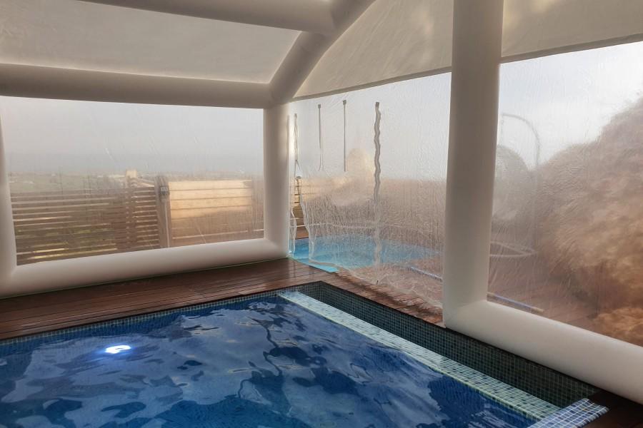 140491 המתחם בחורף, וילה נוף מולדת, וילה  בראש פינה וילות - Vila 4 U