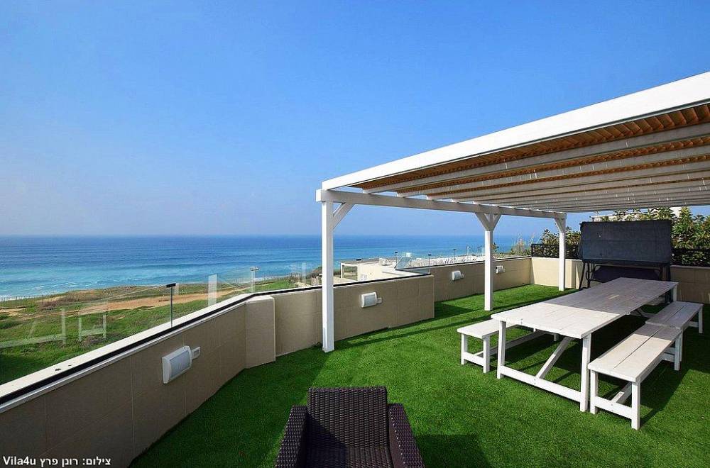 157624 מתחם החוץ, אחוזת הים נתניה, וילה  בנתניה וילות - Vila 4 U