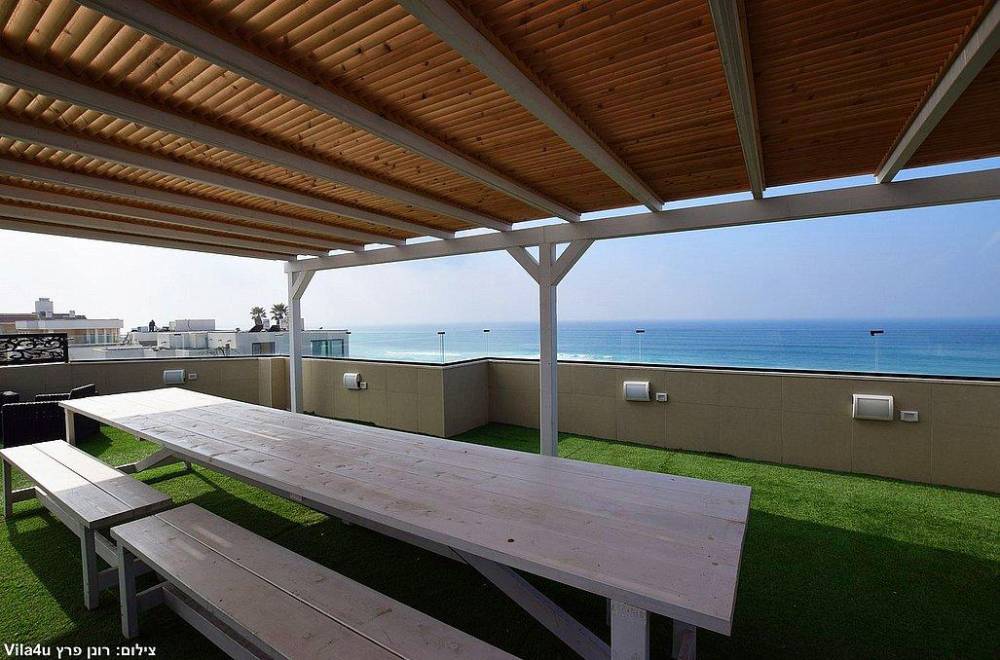 157629 מתחם החוץ, אחוזת הים נתניה, וילה  בנתניה וילות - Vila 4 U