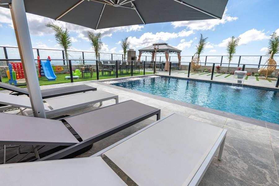 164022 חצר ונוף, וילה נוף לים ירכא, וילה  בירכא וילות - Vila 4 U