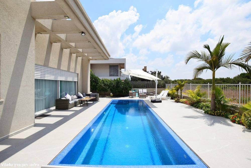 166353 גלריה כללית, הבריכה של ליבי, וילה  בקיסריה וילות - Vila 4 U