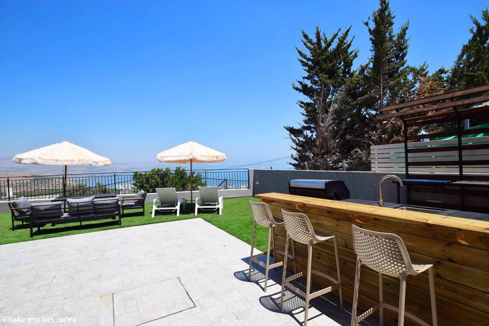 167605 גלרית חוץ, אחוזת אביאל בכנרת, וילה  בטבריה וילות - Vila 4 U