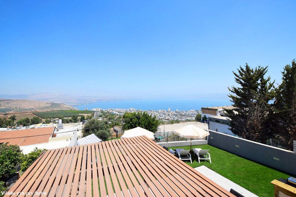 167607 גלרית חוץ, אחוזת אביאל בכנרת, וילה  בטבריה וילות - Vila 4 U