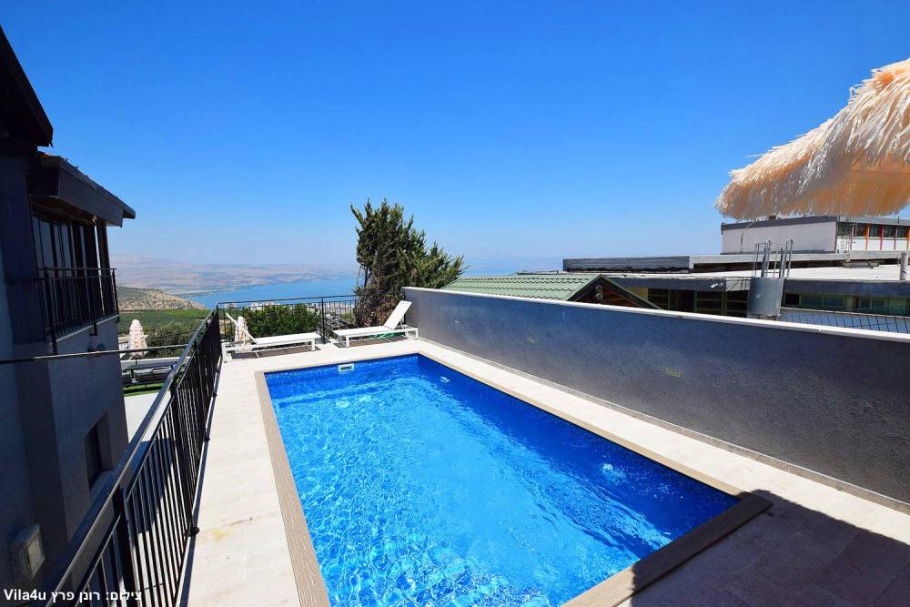 167608 גלרית חוץ, אחוזת אביאל בכנרת, וילה  בטבריה וילות - Vila 4 U