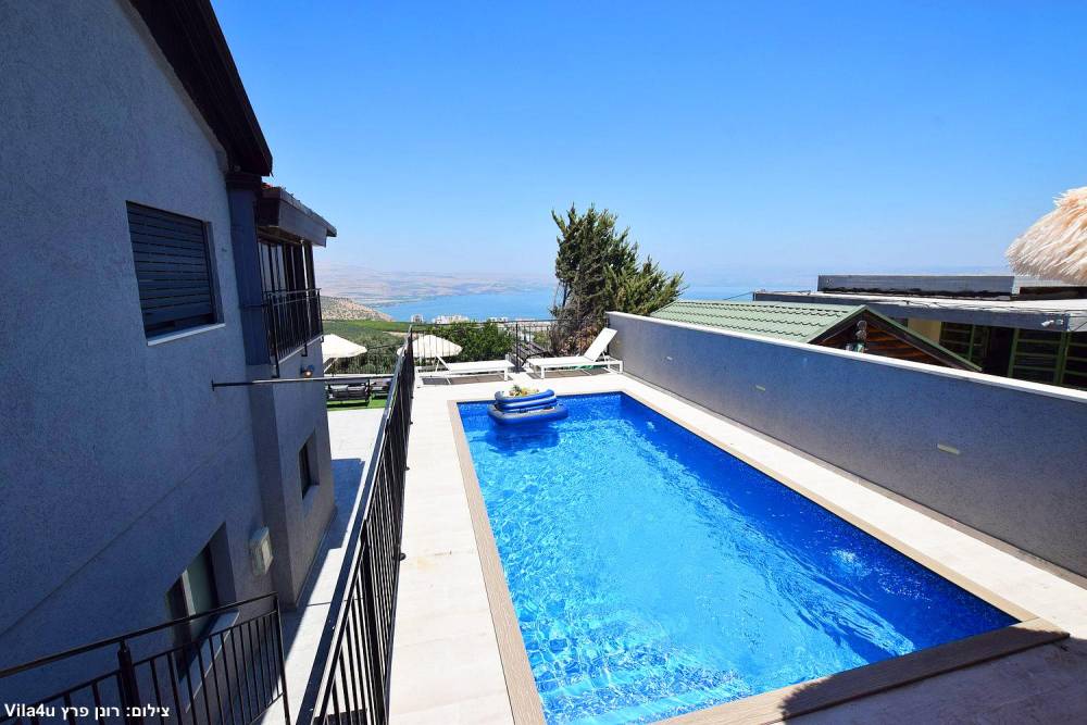 167610 גלרית חוץ, אחוזת אביאל בכנרת, וילה  בטבריה וילות - Vila 4 U