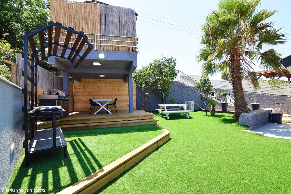 167634 גלרית חוץ, אחוזת אביאל בכנרת, וילה  בטבריה וילות - Vila 4 U