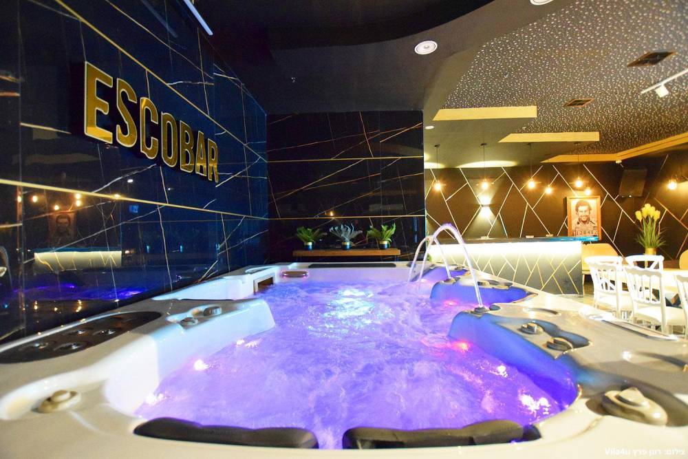 189755 מתחם הג'קוזי, לופט אסקובר, וילה  באשקלון וילות - Vila 4 U