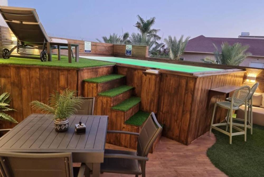 202188 סוויטה נשיאותית עם נוף לאוקיינוס, לה פלמורה אילת, וילה  באילת וילות - Vila 4 U