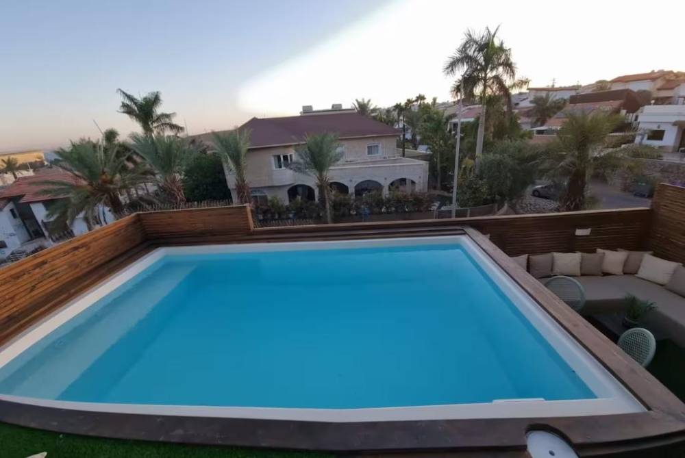 202199 סוויטה נשיאותית עם נוף לאוקיינוס, לה פלמורה אילת, וילה  באילת וילות - Vila 4 U