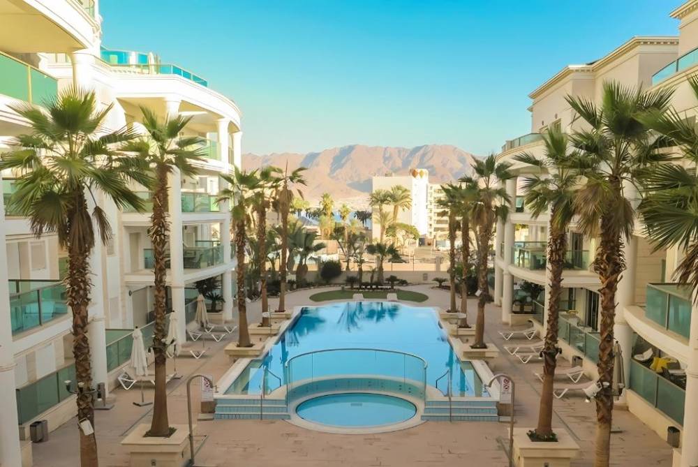 202215 מתחם משותף לאורחים, לה פלמורה אילת, וילה  באילת וילות - Vila 4 U