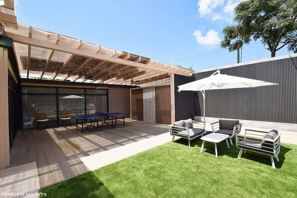 202822 המתחם חיצוני של הוילה, אחוזת כוכב יהלום, וילה  בשלומי וילות - Vila 4 U