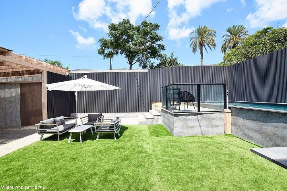 202825 המתחם חיצוני של הוילה, אחוזת כוכב יהלום, וילה  בשלומי וילות - Vila 4 U