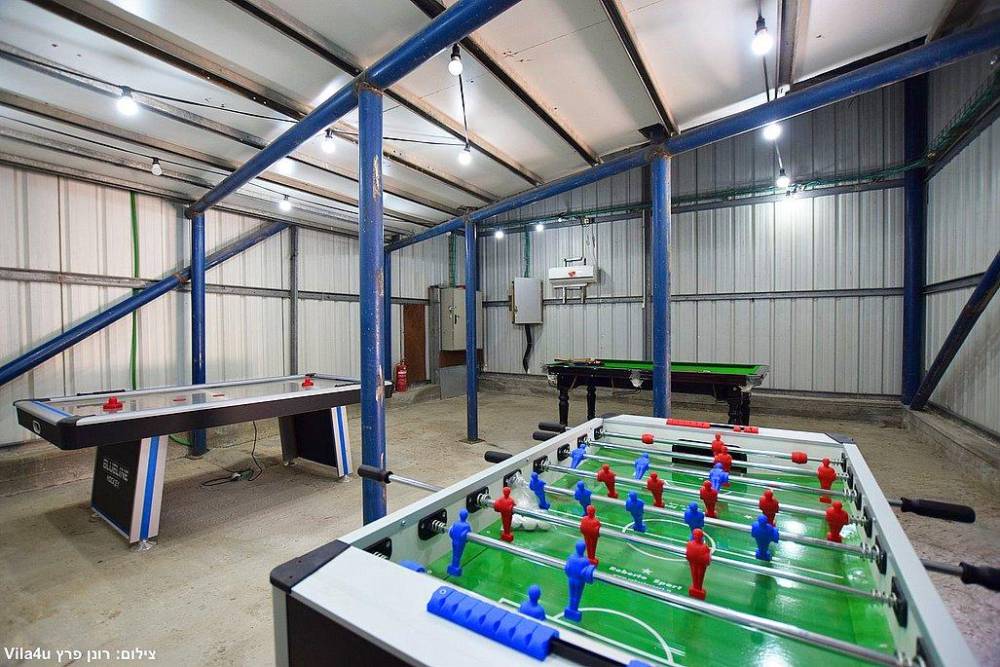 203687 חדר המשחקים, אחוזת טפרס, וילה  בעמק חפר וילות - Vila 4 U