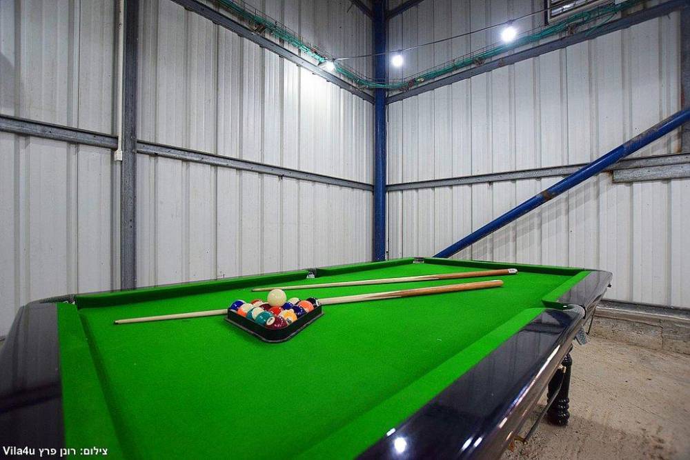 203688 חדר המשחקים, אחוזת טפרס, וילה  בעמק חפר וילות - Vila 4 U