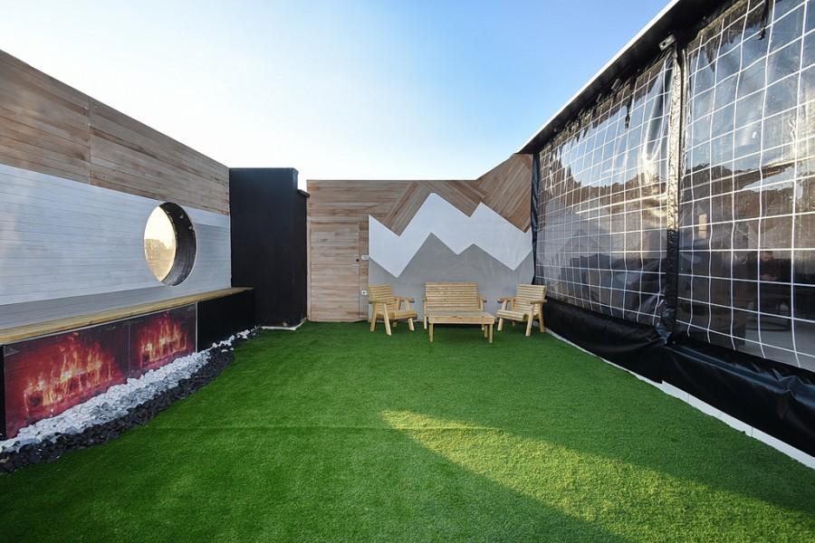 204151 מתחם חוץ, בלו סקיי, וילה  בפתח תקווה וילות - Vila 4 U