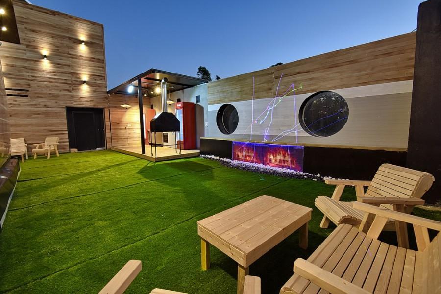 204165 מתחם חוץ, בלו סקיי, וילה  בפתח תקווה וילות - Vila 4 U