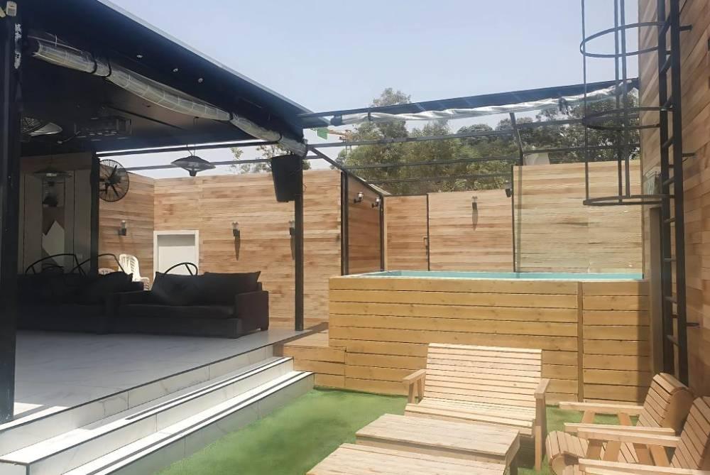 204176 מתחם חוץ, בלו סקיי, וילה  בפתח תקווה וילות - Vila 4 U