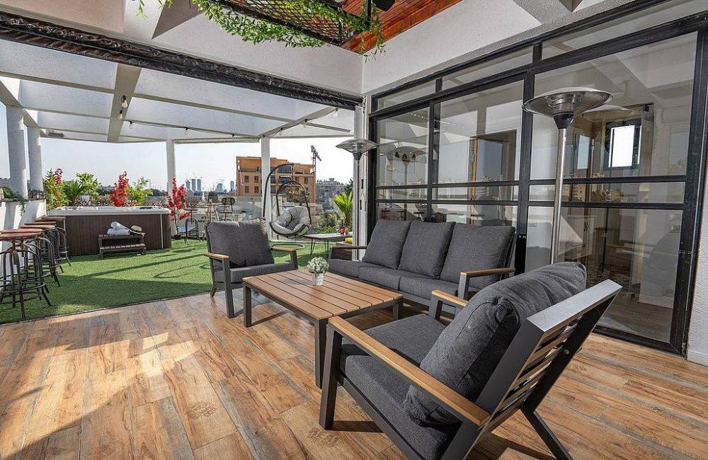 207978 הפנטהאוז, הפנטהאוז של תל אביב, וילה  בתל אביב וילות - Vila 4 U