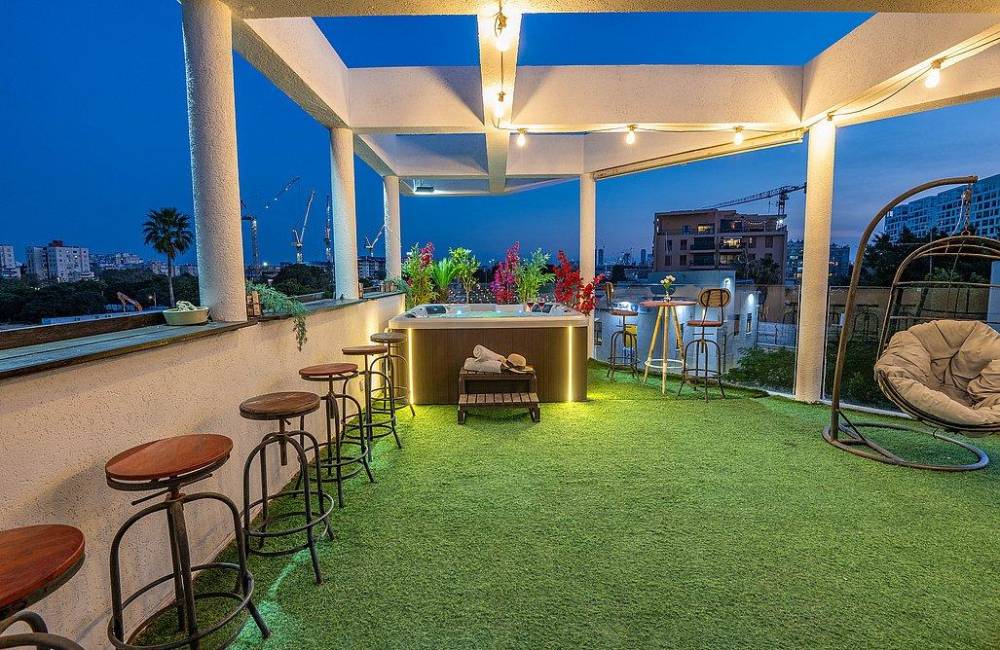 207996 הפנטהאוז, הפנטהאוז של תל אביב, וילה  בתל אביב וילות - Vila 4 U