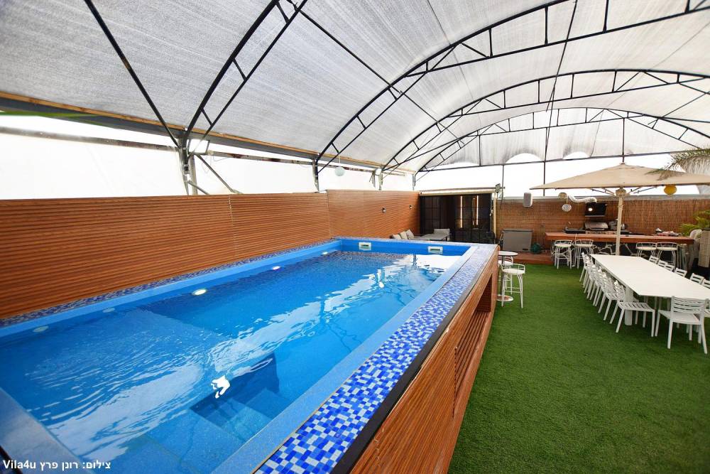 208794 מתחם מקורה לחורף, מתחם ספא סאן מארי בוטיק, וילה  בנתניה וילות - Vila 4 U