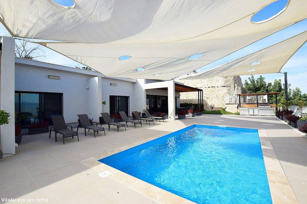 208887 גלרית חוץ, אחוזת גפנים, וילה  ברמות נפתלי וילות - Vila 4 U