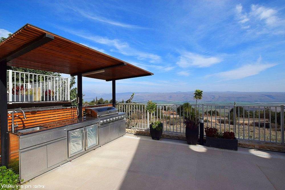 208895 גלרית חוץ, אחוזת גפנים, וילה  ברמות נפתלי וילות - Vila 4 U