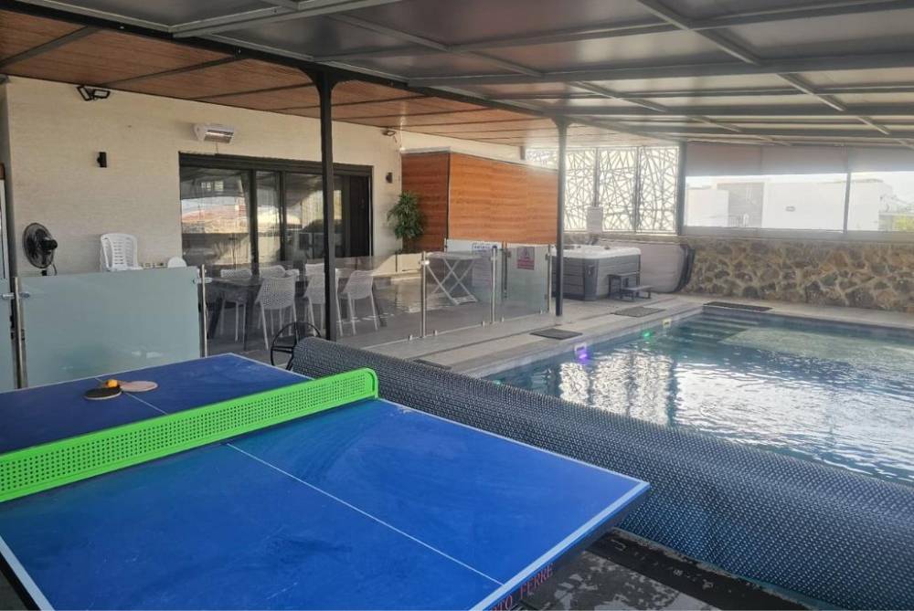 210218 המתחם בחורף, וילה מאיורי ריזורט, וילה  במשמר הירדן וילות - Vila 4 U