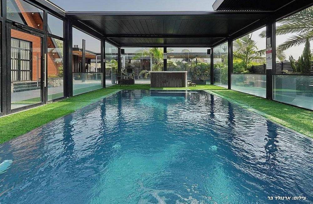 211549 גלרית חוץ, אחוזת קמפניה נירה - Campagna Nera, וילה  בירכא וילות - Vila 4 U