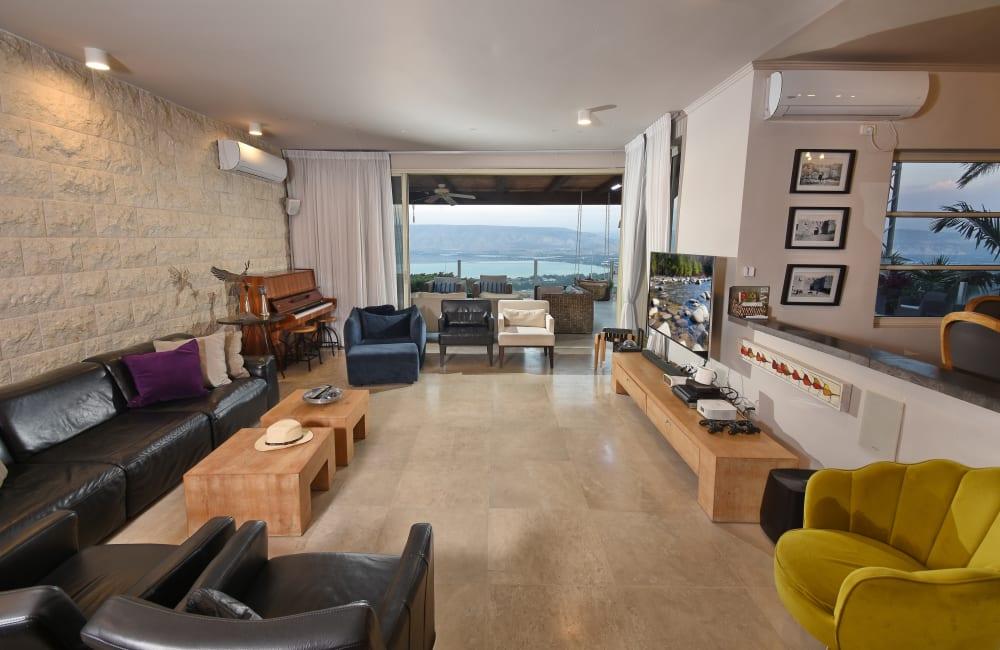 213025 גלרית פנים, וילה מצפה הוד, וילה  בפוריה כפר עבודה וילות - Vila 4 U