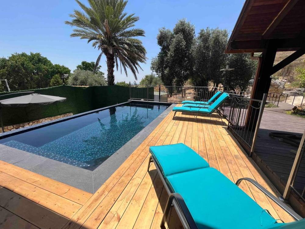 213619 מתחם חיצוני, וילה נוף להרים, וילה  בקרית שמונה וילות - Vila 4 U