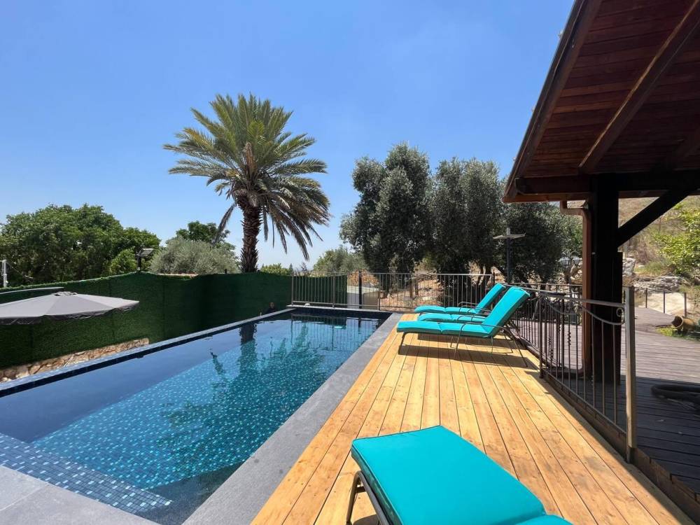 213621 מתחם חיצוני, וילה נוף להרים, וילה  בקרית שמונה וילות - Vila 4 U