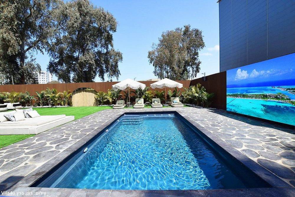 218045 קופה קבנה - מתחם חיצוני, קופה קבנה, וילה  באור עקיבא וילות - Vila 4 U