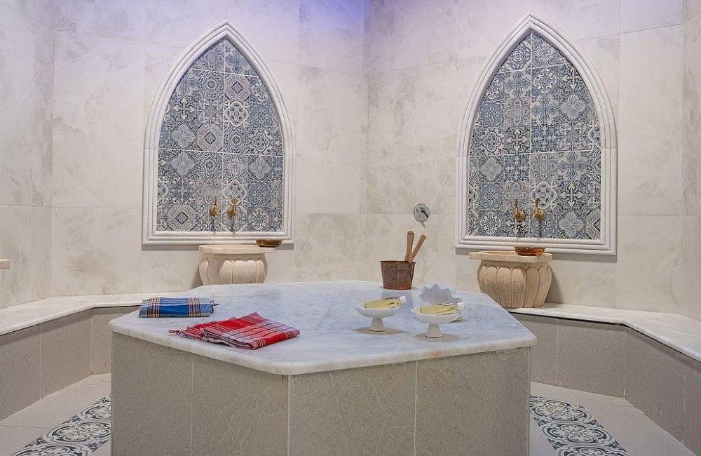 218777 בתוספת תשלום חמאם תורכי ומתחם ספא, וילה ספא ריש, וילה  בירכא וילות - Vila 4 U