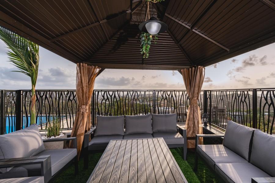 219349 המתחם החיצוני הנוף וחדר האוכל, סוויטות על הפסגה, וילה  בירכא וילות - Vila 4 U