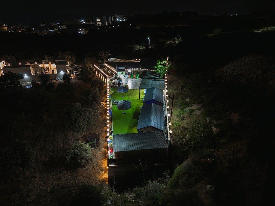 223315 המתחם בערב, אחוזת המטע בגליל בוטיק, וילה  בירכא וילות - Vila 4 U