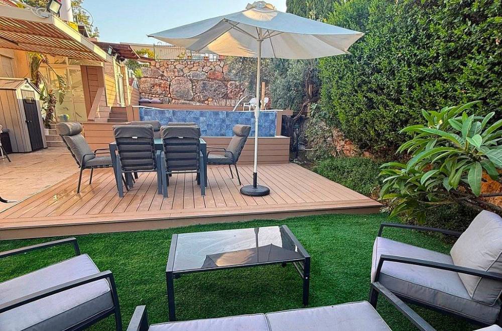234568 מתחם חיצוני, קאסה רימון - CASA RIMON, וילה  בכפר חנניה וילות - Vila 4 U