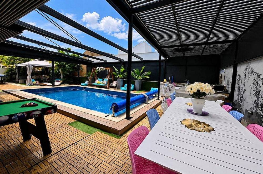 234618 המתחם החצוני, צ'יל וילה - Chill Villa, וילה  באשקלון וילות - Vila 4 U